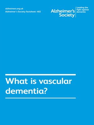 cover image of Alzheimer's Society factsheet 402